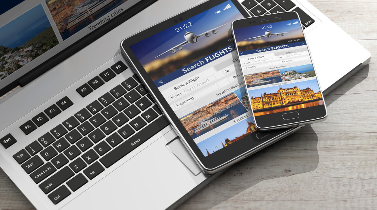 노트북, 태블릿 및 스마트폰